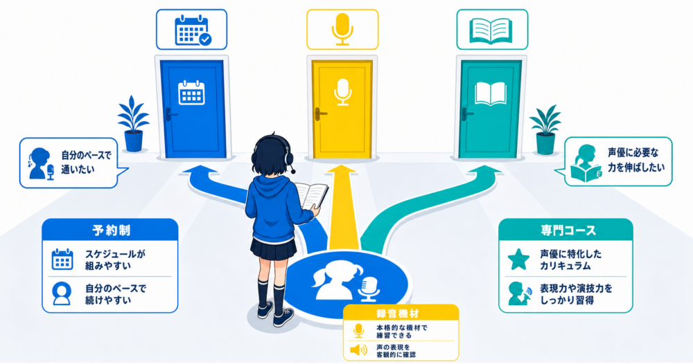 あなたに合うボイトレ教室はどれ？【目的別まとめ】
