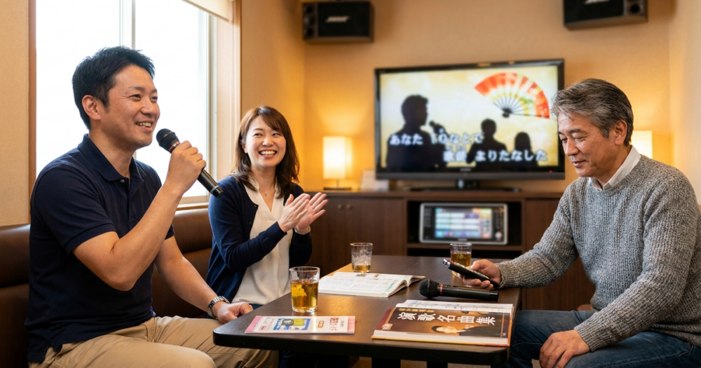 カラオケで歌いやすい演歌30選！初心者・男性・女性向けに難易度別で紹介の解説イメージ