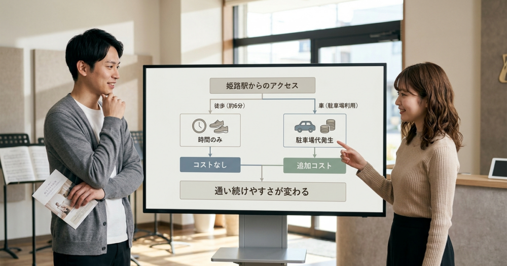 姫路駅からのアクセスと通い続けやすさが変わる条件