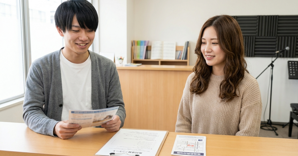 シアーミュージック姫路校の評判・料金・アクセス｜無料体験前の注意点の解説イメージ