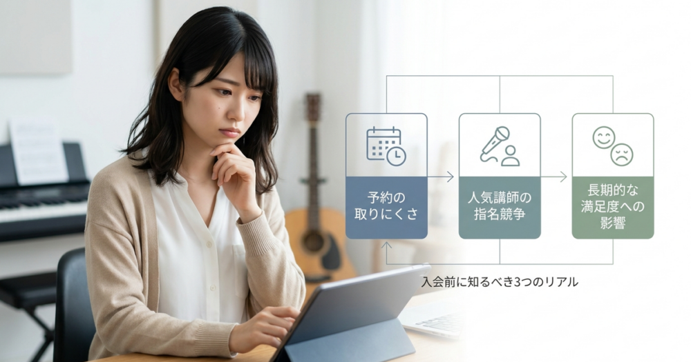 シアーミュージック川崎の評判から見えてくる、入会前に知るべき3つのリアル