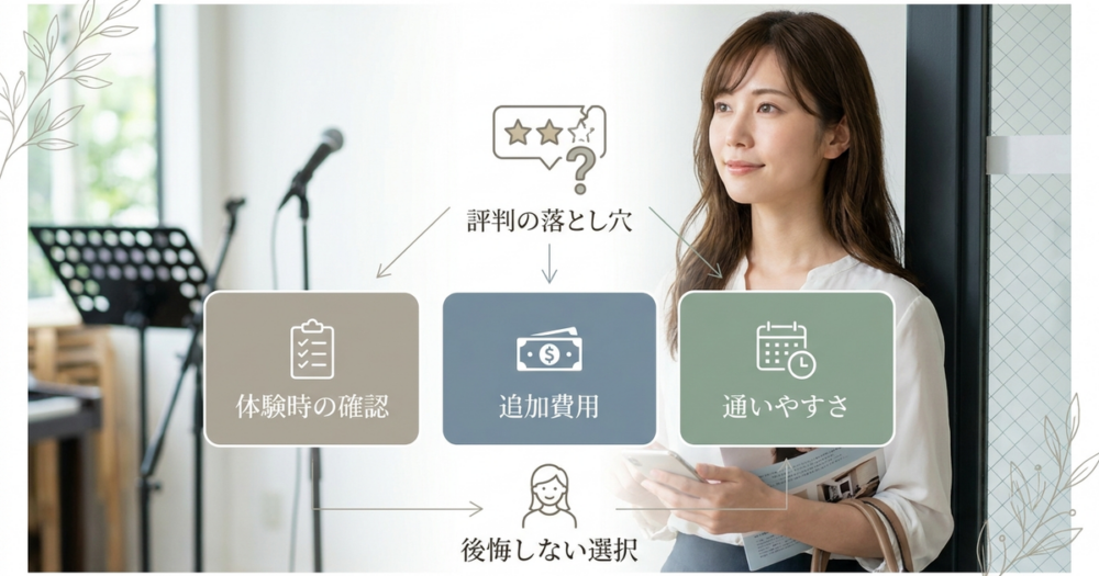 川越で音楽教室を選ぶとき「評判だけでは判断できない」落とし穴