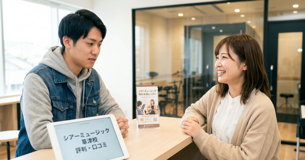 シアーミュージック 草津 評判の解説イメージ