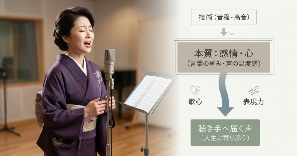 演歌歌手になるために必要な歌唱力の本質を理解しておく