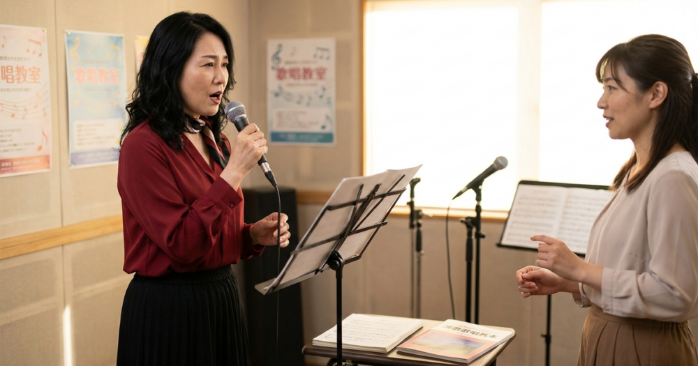 演歌歌手になるには？必要な歌唱力・活動方法・ボイトレの選び方の解説イメージ