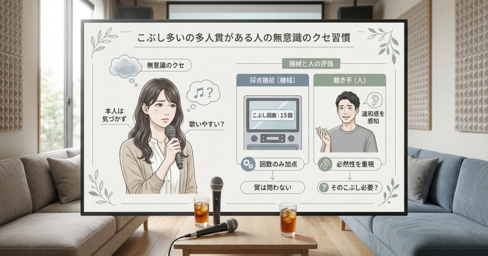 こぶしが多い人に共通する、無意識の発声クセ