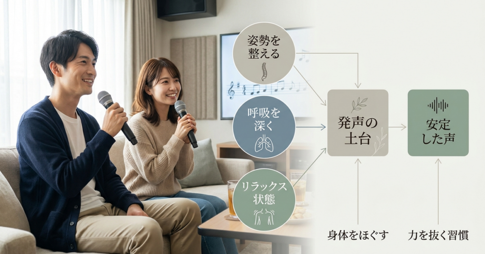 歌が上手い人が必ず整えている「発声の土台」とは何か