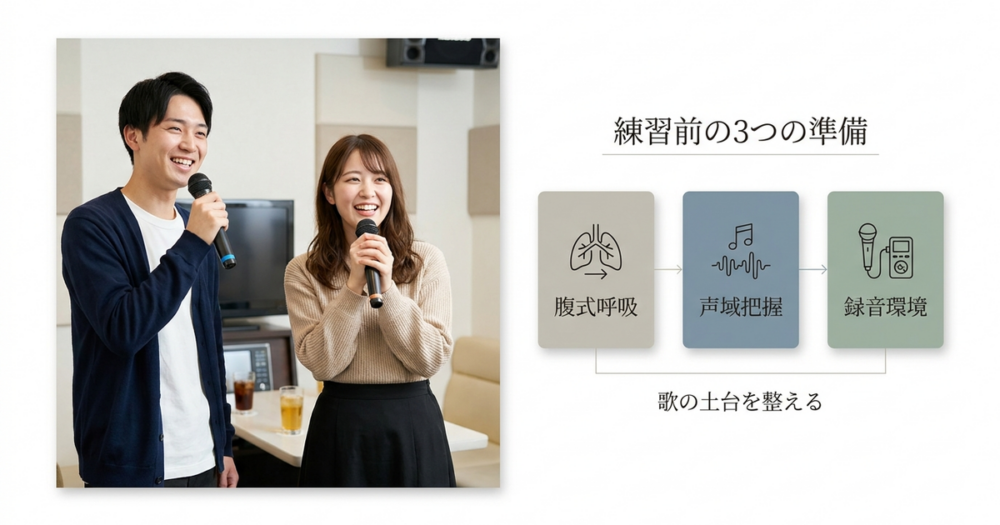 練習を始める前に整えておくべき3つの準備